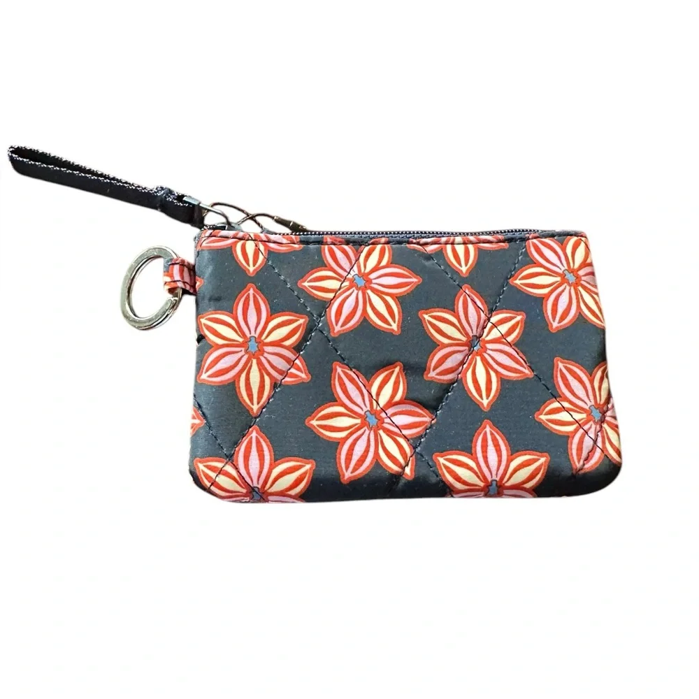 Vera Bradley “Floral Burst” Zip ID Case